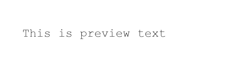 font preview of PDMS PencilNafees