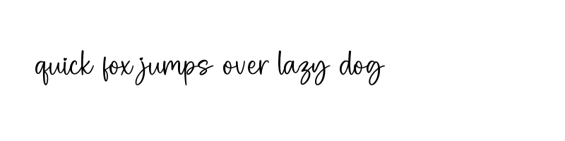 font preview of Pink Sugar OTF