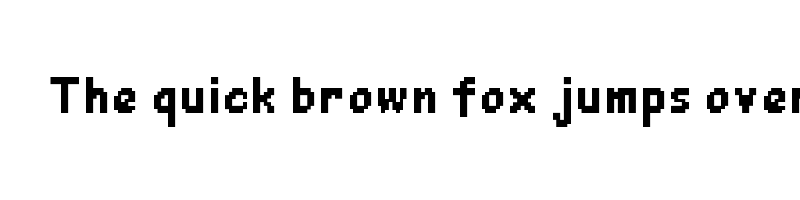 font preview of pixel comic sans undertale sans font