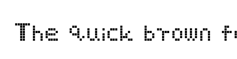 font preview of pixel highscore