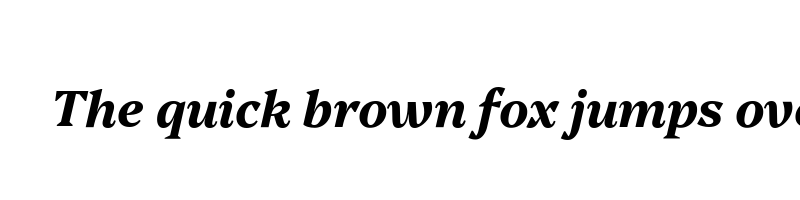 font preview of Platypi BoldItalic