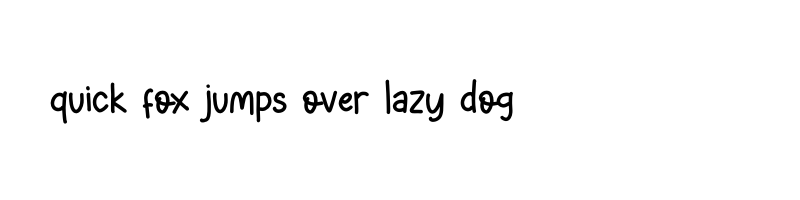 font preview of Playmate