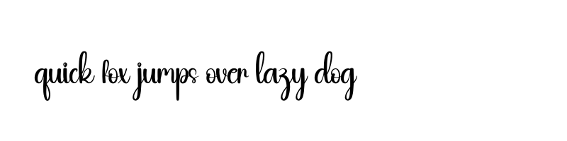 font preview of Pleased