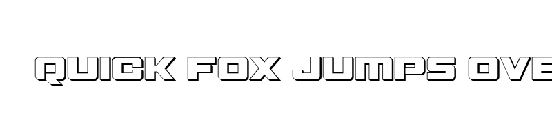 font preview of power Broker 3d