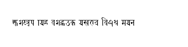 font preview of Prachalit Regular