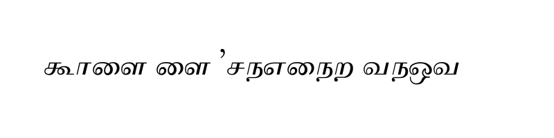 font preview of Priya Regular