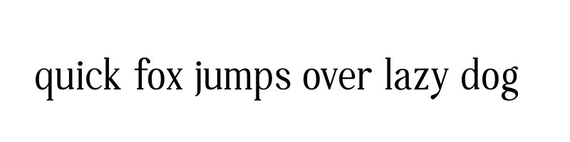 font preview of Qamilion