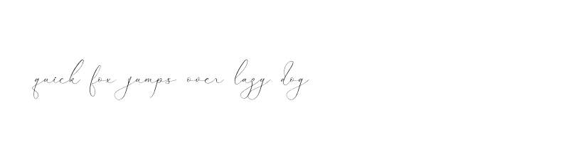 font preview of Qirtandy Fantasia
