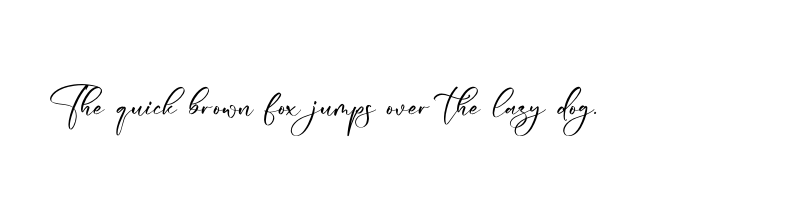 font preview of Qorytona