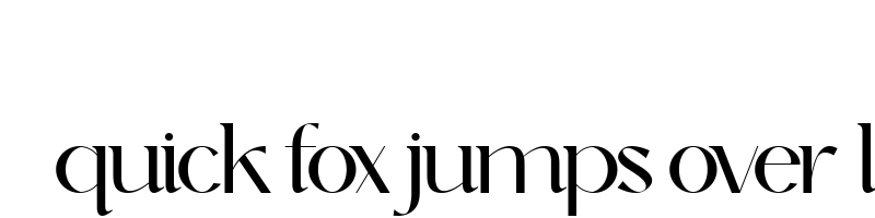 font preview of Qrada