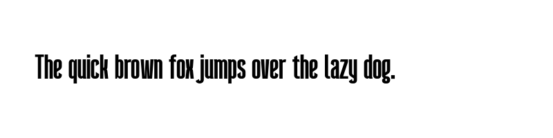 font preview of Querygrand OTF
