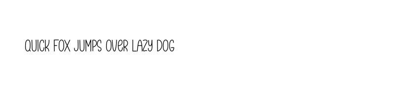 font preview of Question And Answer