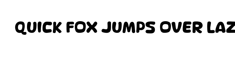 font preview of Quick Cat otf