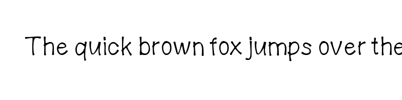 font preview of Quick Gram