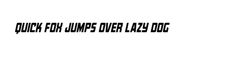 font preview of quicky nick cond