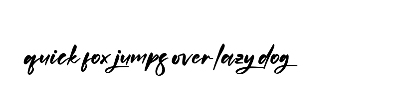 font preview of Quillajas Script otf