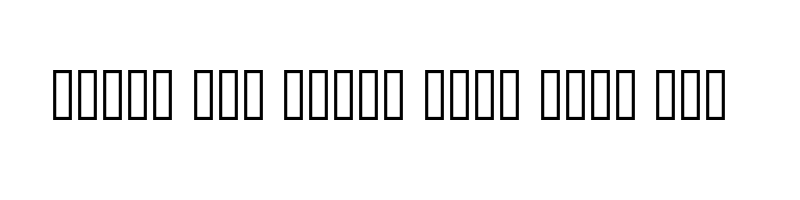 font preview of Raavi Regular