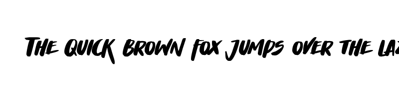 font preview of Racun
