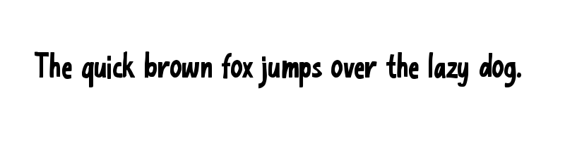font preview of Rafferty