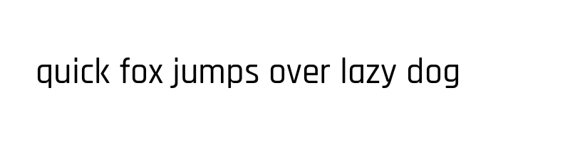 font preview of Rajdhani Medium