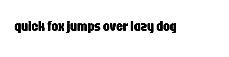 font preview of Recky