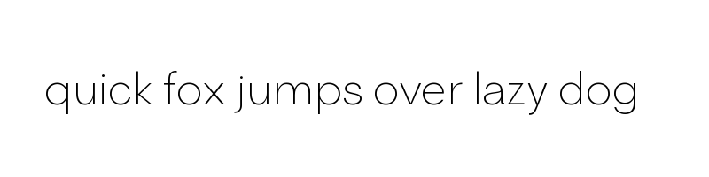 font preview of Relevance Extra Light