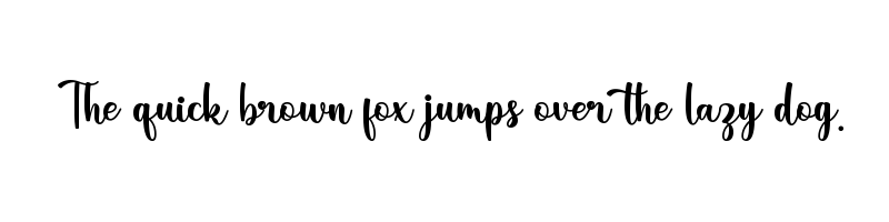 font preview of Renisha