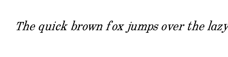 font preview of RIT Rachana Italic