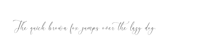 font preview of ROBIMA MERTTHA SCRIPT