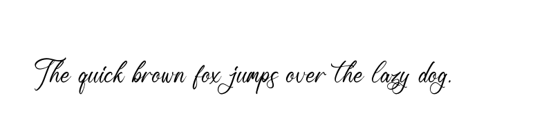 font preview of Ronald Mendoya