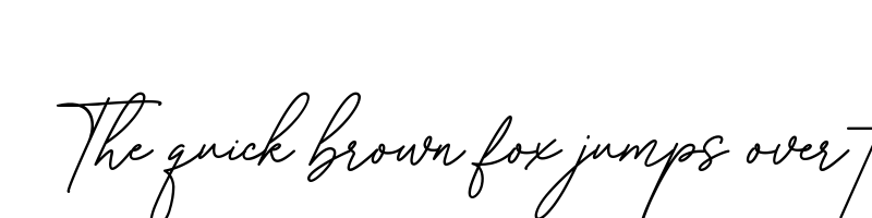 font preview of Rosalinda Signature