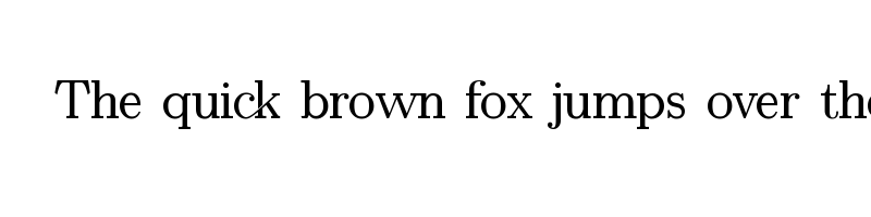 font preview of Rosela
