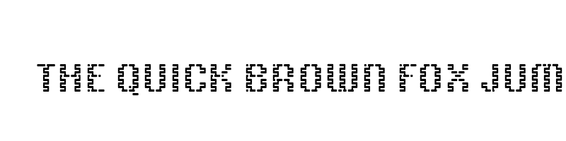 font preview of Roubaix Industrielle Regular 08 13pt