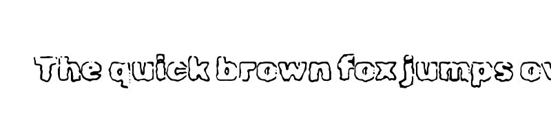 font preview of Rubik Burned Regular