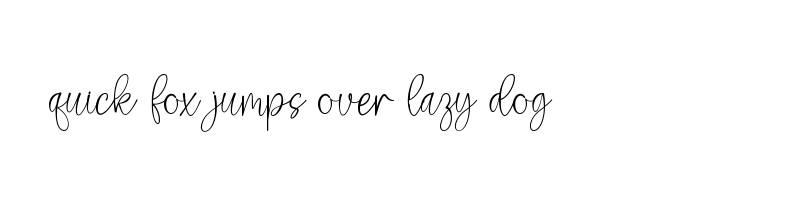 font preview of Salsabila TTF