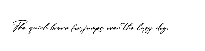 font preview of Sandiago