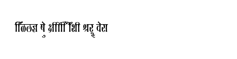 font preview of SHREE DEV 0737 Regular