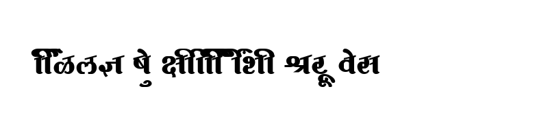 font preview of SHREE DEV 2404 Regular