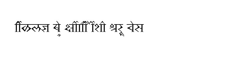 font preview of SHREE DEV 2408 Regular