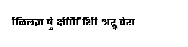 font preview of SHREE DEV 2428 Regular
