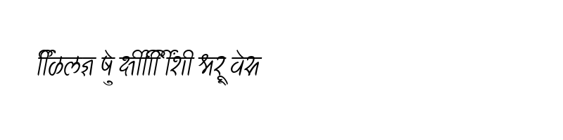 font preview of SHREE DEV 3536 Regular