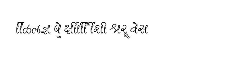 font preview of SHREE DEV 3538 Regular