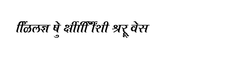 font preview of SHREE DEV 3567 Regular