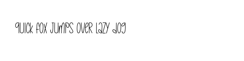 font preview of Simple Handwriting