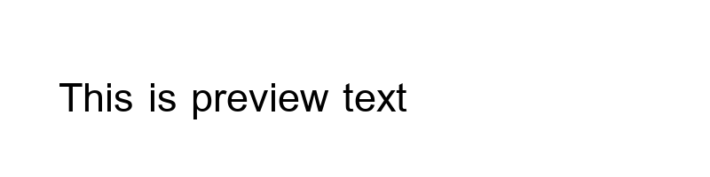 font preview of Simplified Arabic Regular