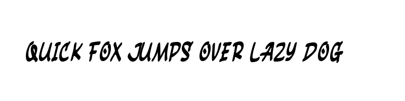 font preview of Slimside