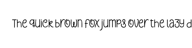 font preview of Slowly Lovely Sans