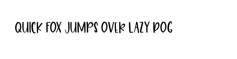 font preview of Smart Pumkin