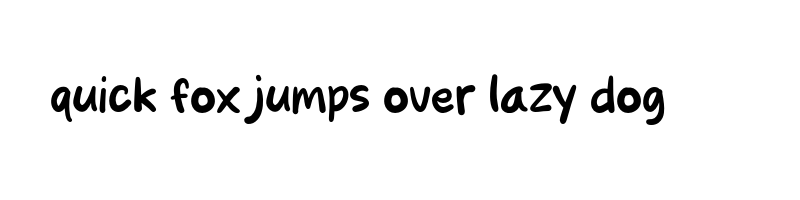 font preview of Snack Box otf
