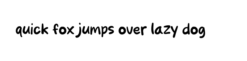 font preview of Snack Box